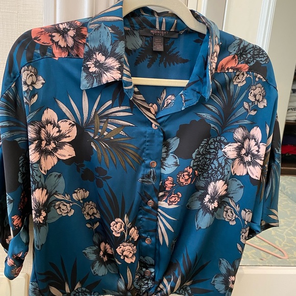 Midnight silk pajama set - Picture 5 of 9